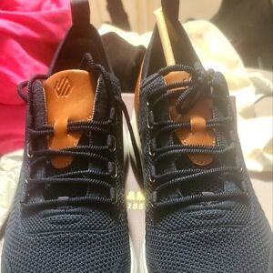 Johnston & Murphy Blue and Tan Sneakers Sporty Mesh